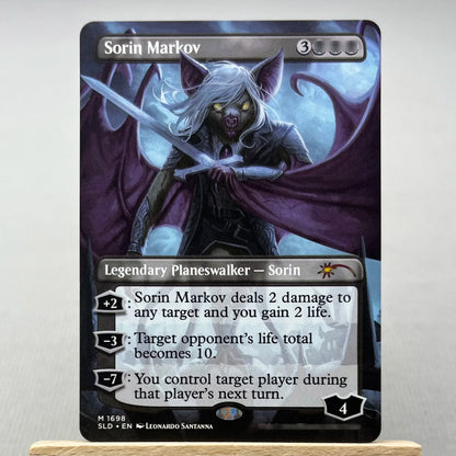 C21 TSR SLD HOLO10-02 TCG magical Cards for Home Play the Proxy Veyran Voice of Duality the Damnation Gemstone Caverns gather