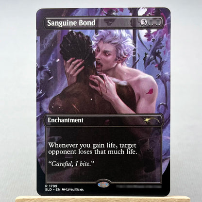 C21 TSR SLD HOLO10-02 TCG magical Cards for Home Play the Proxy Veyran Voice of Duality the Damnation Gemstone Caverns gather