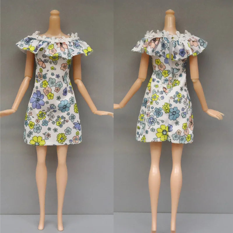 46PCS 11.5'' Doll Clothes =3 Wedding Gown 2 Tops 2 Pants 2 Dress 2 Swimsuit 5 Braces Skirt 10 shoes 22 Accessories for 32cm Doll