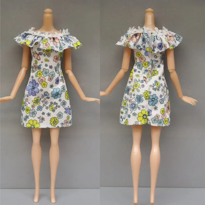 46PCS 11.5'' Doll Clothes =3 Wedding Gown 2 Tops 2 Pants 2 Dress 2 Swimsuit 5 Braces Skirt 10 shoes 22 Accessories for 32cm Doll