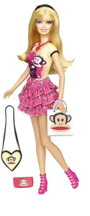 Original Mattel Barbie Dream Series Doll Love Paul Frank Love Dentist Prom Princess Toys for Girls Educational Props Collection