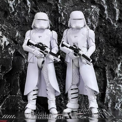 6 Inch Star Wars The Black Series Force Awaken First Order Captain Phasma Commander Snowtrooper Action Figure Collectible Toys