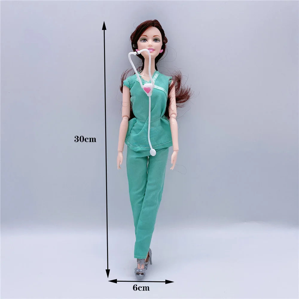 New DIY 30cm Princess Doll and Will Give Birth to Small Dogs Big Dog Toy for Children Playing Games Girl's Birthday Gift