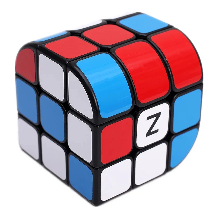 ZCUBE 3x3 Black Trihedral Unequal Magic Cube Professional Cubo Magico Puzzle Toy For Children Kids Gift Toy