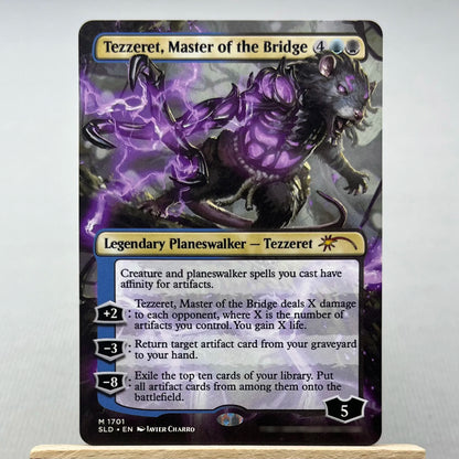 C21 TSR SLD HOLO10-02 TCG magical Cards for Home Play the Proxy Veyran Voice of Duality the Damnation Gemstone Caverns gather