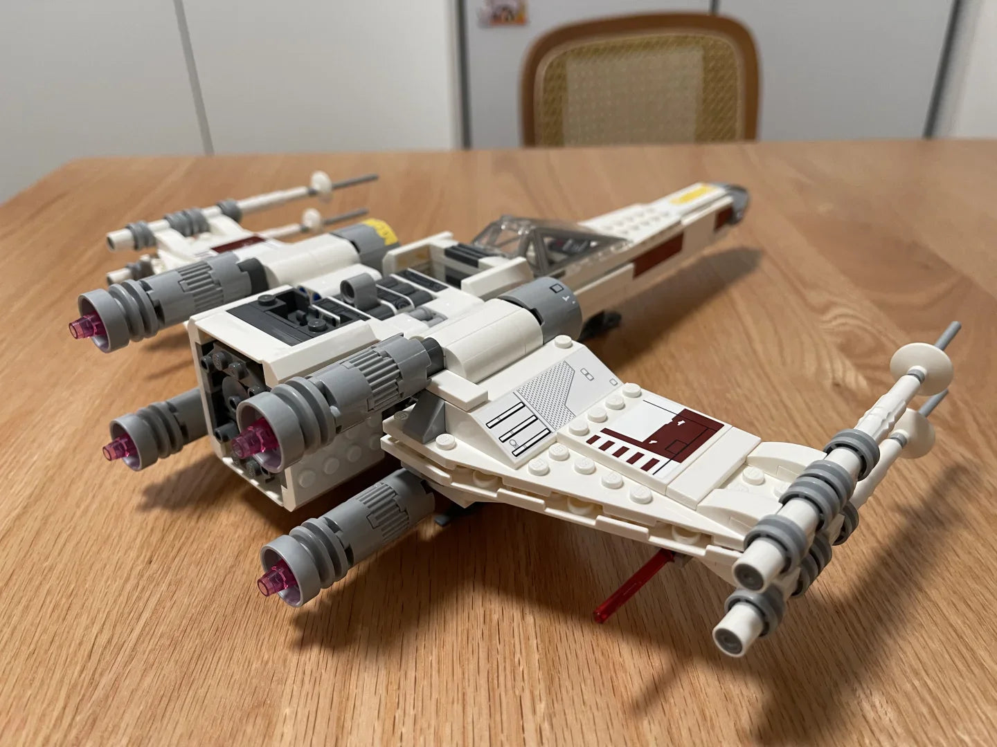 2025 New MOC Spaceship X-Wing Model Display Blocks for Boys' Festival Gifts