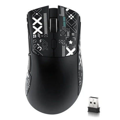 Attack Shark R1 2.4G USB Tri-modeWireless Gaming Mouse Bluetooth Connection 18000DPI 1000Hz Macro Mice For PC