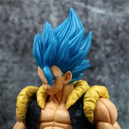 31CM Dragon Ball Z Super Saiyan Blue Gogeta Figure Toys Anime DBZ PVC Figurines Collection Model Desktop Decoraction Gifts Kids