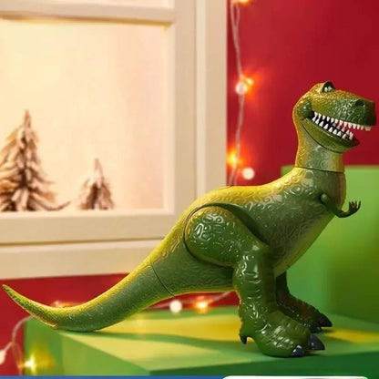 Disney Toy Story Rex Luxury Rex Vocalize Action Figure Toy Sheriff Woody Pride Bass Model Doll 34cm Children'S Toy Gifts