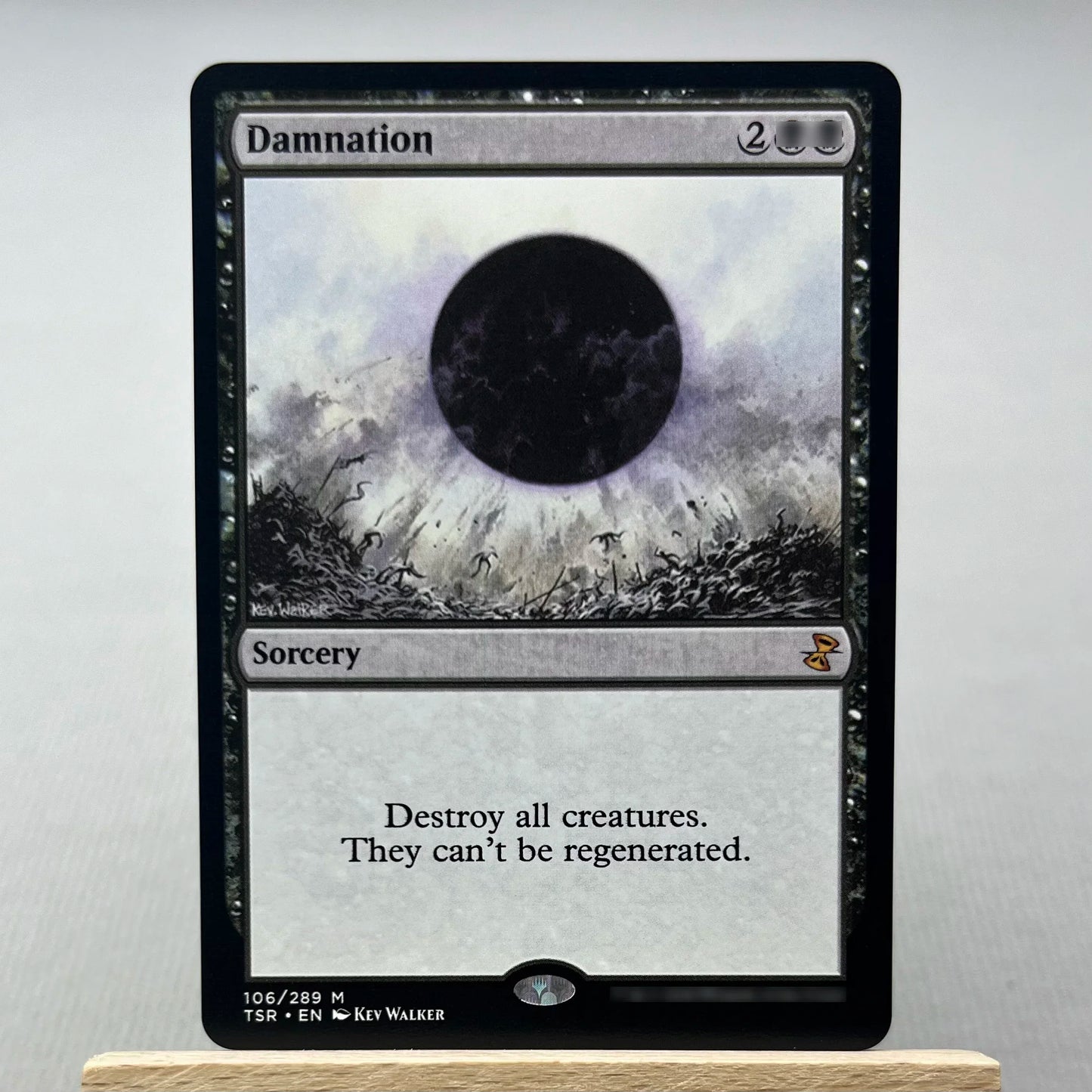 C21 TSR SLD HOLO10-02 TCG magical Cards for Home Play the Proxy Veyran Voice of Duality the Damnation Gemstone Caverns gather