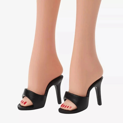 Barbie Signature 1962 After 5 Silkstone Barbie Doll Reproduction Wearing a Black and White Princess Dress Collection Toy HBY14