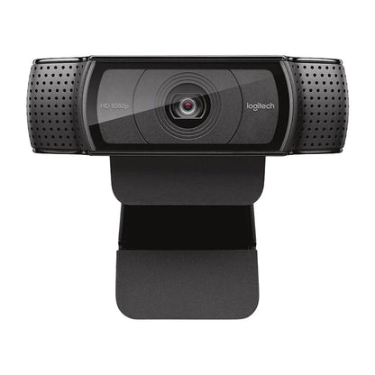 Logitech c920e hd pro webcam widescreen vídeo chat gravação usb inteligente 1080p câmera web para computador c920 atualização versão cmos