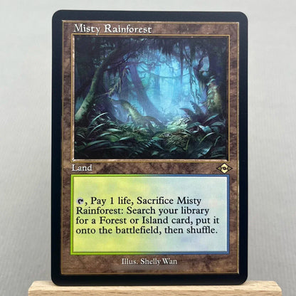 MH3 MH2 HOLO10-03 TCG magical Cards for Home Play Proxy fetch land Marsh Flats the Arid Mesa Misty Rainforest gather