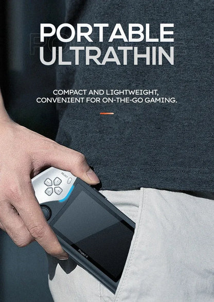 Project X Portable Pocket Video Game Console 4.3” IPS Screen Support PS1 Retro Gaming Dual Speaker Stereo