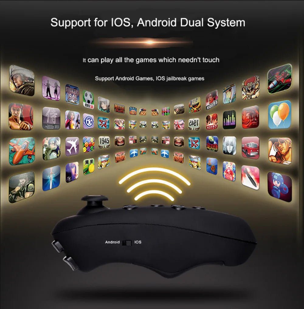 Shinecon VR Glasses 3D Virtual Reality Headset Devices Viar Helmet Goggle Lenses Smart For Phone Cell Smartphone Game Mobile Set