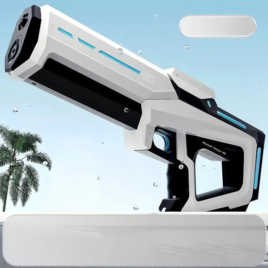 2025 New Automatic Water Absorbing Electric Water Gun Outdoor Beach Swimming Pool Entertainment Adults and Boy Kid Water Gun Toy