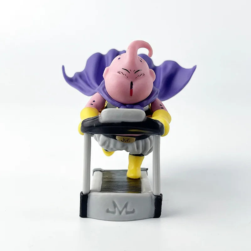 5 Pieces / Set Body-building Fitness Majin Buu Cute Version Action Figure PVC Doll Toys Collection Model