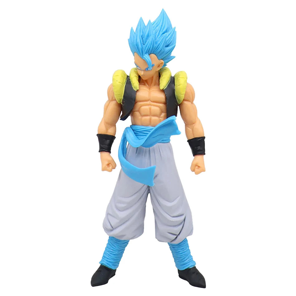 17-18CM Anime Dragon Ball Z Super Saiyan Son Goku Broly Vegeta Anime Action Figure Model Gifts Collectible Figurines for Kids