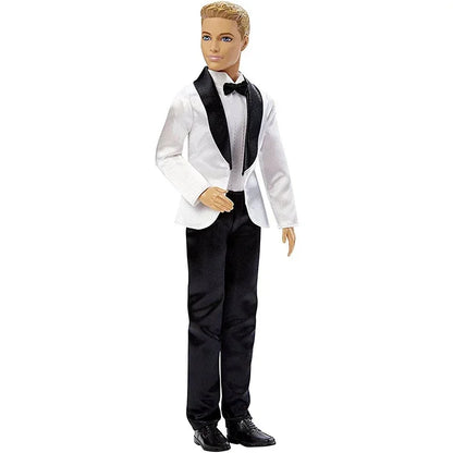 Original Mattel Barbie Ken Groom Doll Wedding Boyfriend Male Sports Prince Genuine Brand Toys for Childrens Girls Birthday Gifts