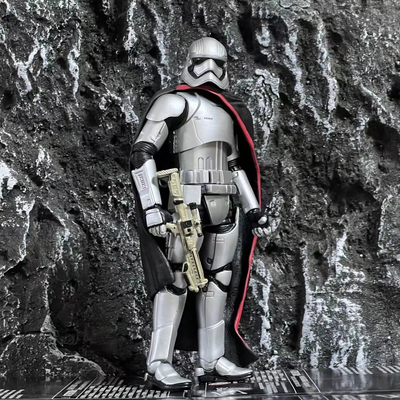 6 Inch Star Wars The Black Series Force Awaken First Order Captain Phasma Commander Snowtrooper Action Figure Collectible Toys
