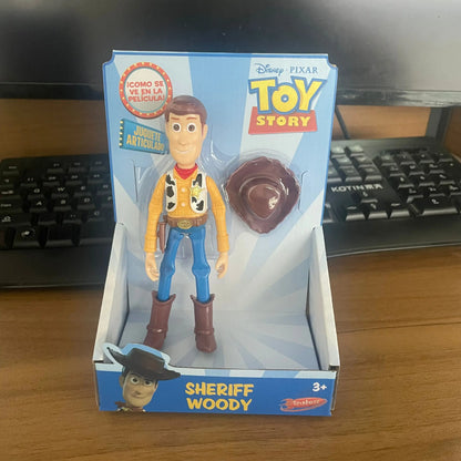 cartoon Toy Story 3 Buzz Lightyear woody Anime Figure desktop Toy Model Ornament children doll Collectibles Surprise HolidayGift