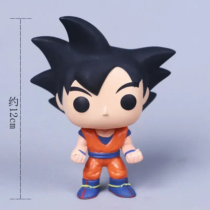 Funko Pop Dragon Balls Toy Son Goku Action Figure Anime Super Saiyan Trunks Krillin Model Doll Pvc Collection Toys For Children