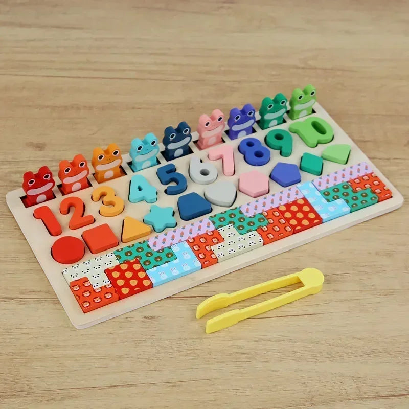 Montessori Wooden Educational Puzzle Toy