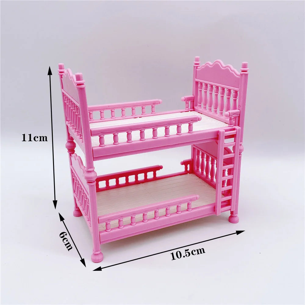 Doll Accessories Baby Dolls Pregnant Mom Father Children Family Set Christmas Birthday Present for Doll Game Toy,No Color Box