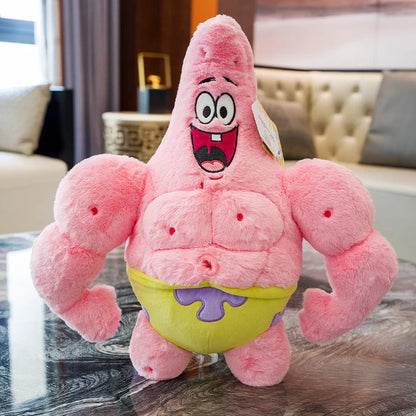 Anime Spongebob Squarepants Patrick Star Squidward Eugene H. Krabs Gary Kawaii Stuffed Plush Toys keychain Birthday Gift For Kid