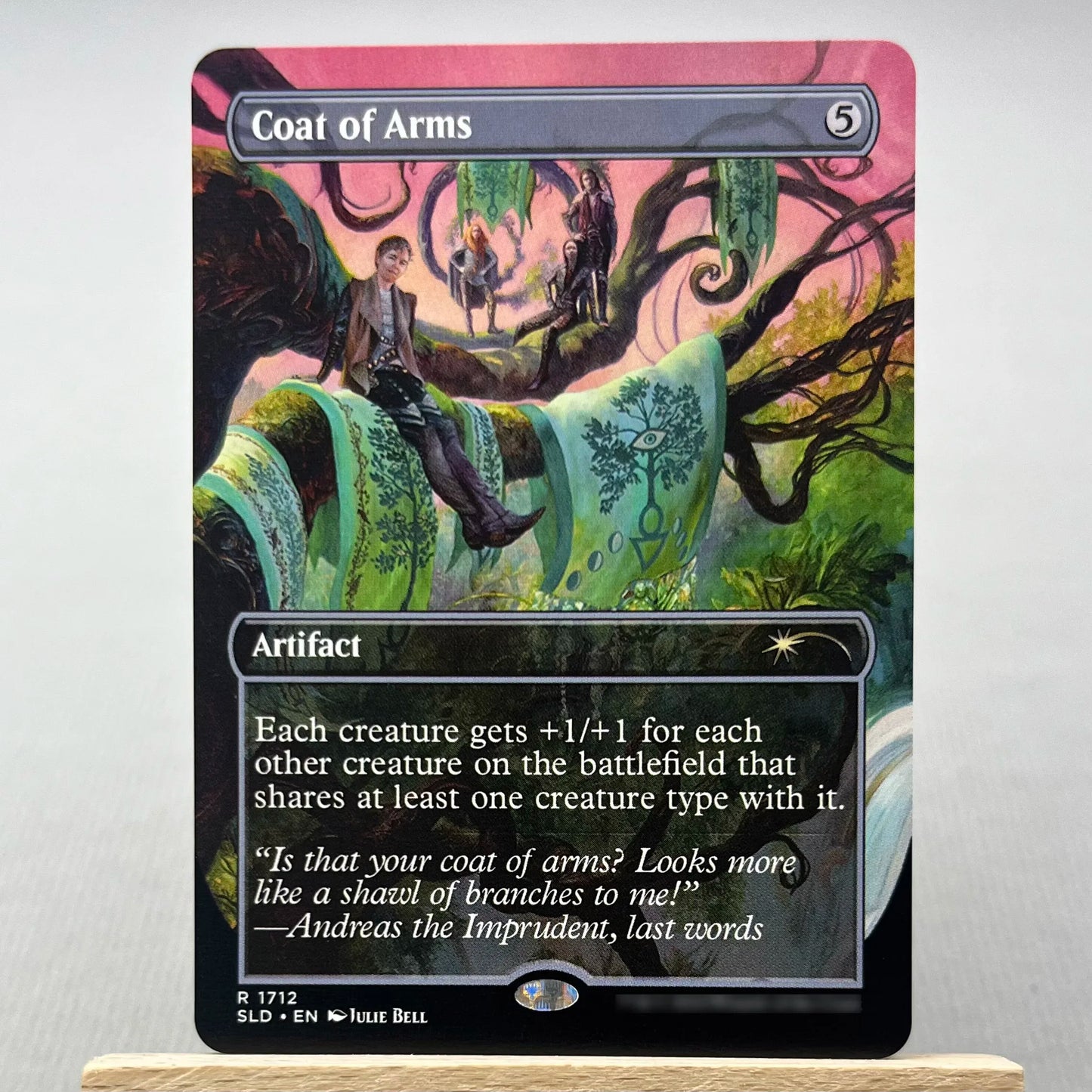 C21 TSR SLD HOLO10-02 TCG magical Cards for Home Play the Proxy Veyran Voice of Duality the Damnation Gemstone Caverns gather