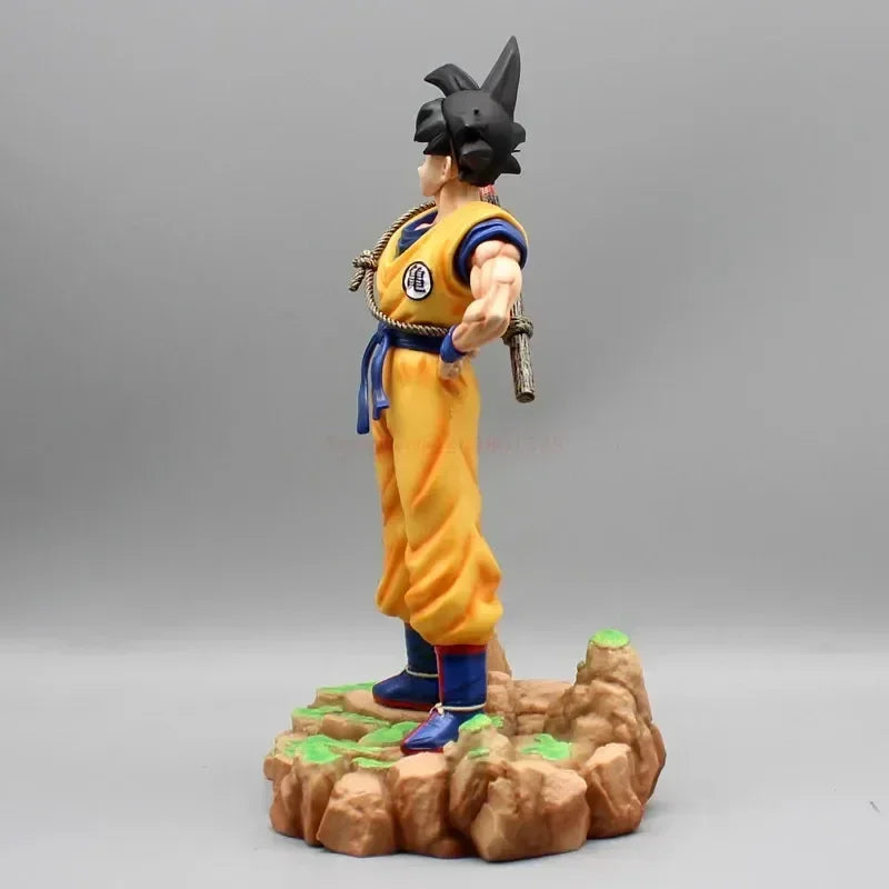 Anime Dragon Ball Dream Sun Goku Figures Somersault Cloud Super Saiyan Standing Collection Statue Peripheral Model Pvc Gift Toy