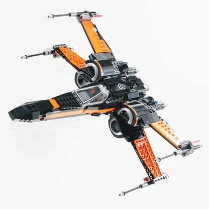 717PCS Star X-wing Fighter Building Blocks Wars Spaceship Warplane Construction Bricks Toys Birthday Gifts For Children Kids