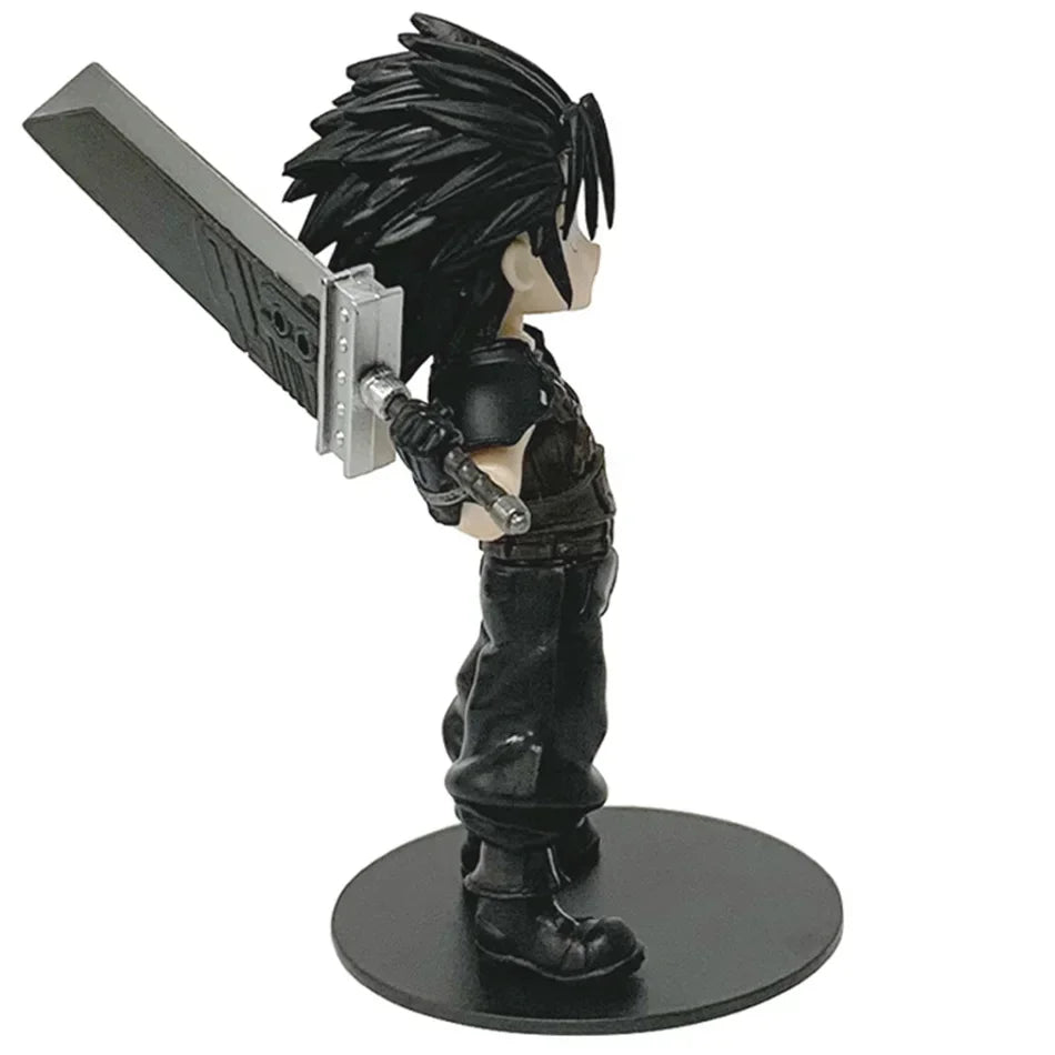 Final Fantasy VII Rebirth Tifa Lockhart Aerith Cloud Zack q-version PVC  Action Figures Model Anime Cartoon Model Toy Gift