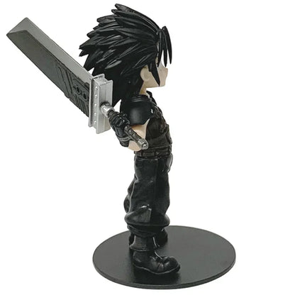 Final Fantasy VII Rebirth Tifa Lockhart Aerith Cloud Zack q-version PVC  Action Figures Model Anime Cartoon Model Toy Gift