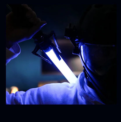 Telescopic Sword 75cm RGB Light Saber 2 In 1 7-Color/1 Color Lightsaber for 3+ Kids Laser Sword Toy Party Glow Swords Coser Toy