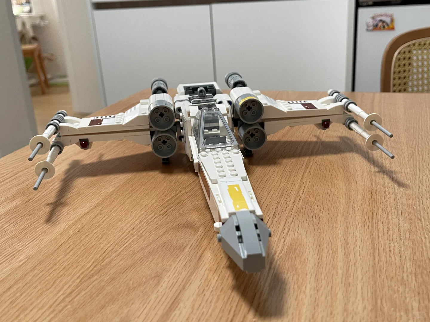 2025 New MOC Spaceship X-Wing Model Display Blocks for Boys' Festival Gifts