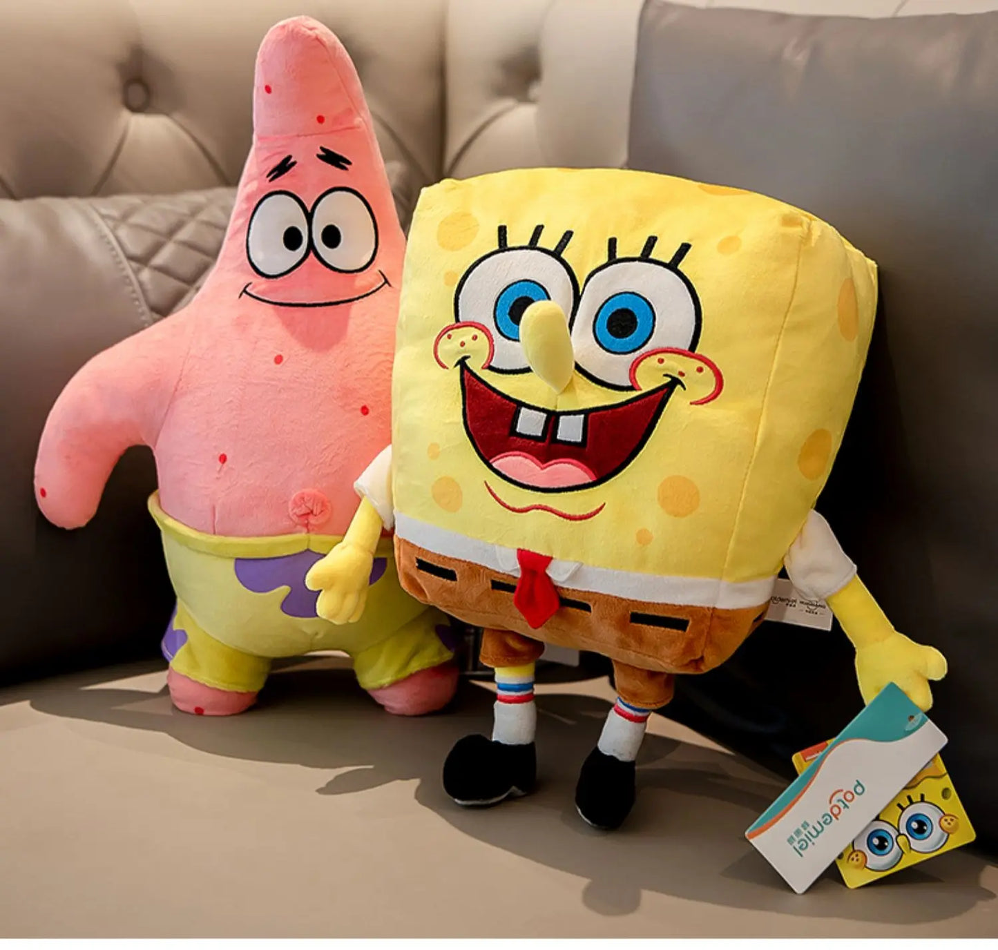 Anime Spongebob Squarepants Patrick Star Squidward Eugene H. Krabs Gary Kawaii Stuffed Plush Toys keychain Birthday Gift For Kid