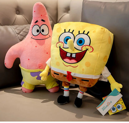 Anime Spongebob Squarepants Patrick Star Squidward Eugene H. Krabs Gary Kawaii Stuffed Plush Toys keychain Birthday Gift For Kid