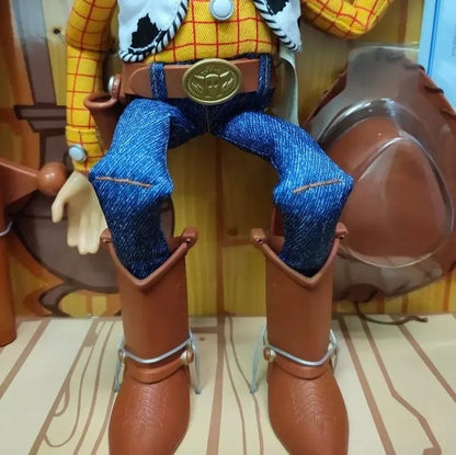 Disney High-Quality Pixar Toy Story 3 Woody Action Figures Toys Anime Collector'S Edition Moving Statues Model Doll Kids Gifts