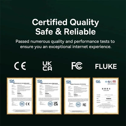 MIZIQIER long CAT 8 Flat Network Internet Cable 40Gbps SFTP RJ45 LAN Cable Patch Cord for Modem Router Gaming PC PS4/5/6 Xbox