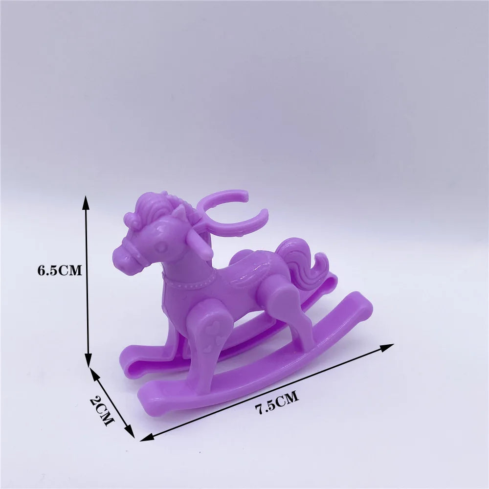 Doll Accessories Baby Dolls Pregnant Mom Father Children Family Set Christmas Birthday Present for Doll Game Toy,No Color Box