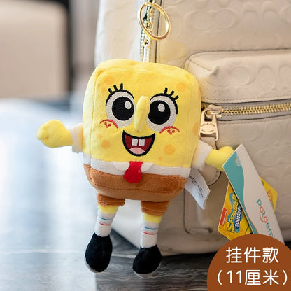 Anime Spongebob Squarepants Patrick Star Squidward Eugene H. Krabs Gary Kawaii Stuffed Plush Toys keychain Birthday Gift For Kid