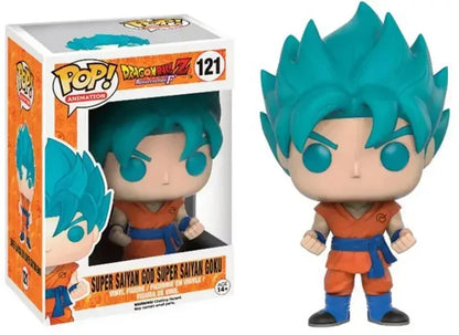 Funko Pop Dragon Balls Toy Son Goku Action Figure Anime Super Saiyan Trunks Krillin Model Doll Pvc Collection Toys For Children