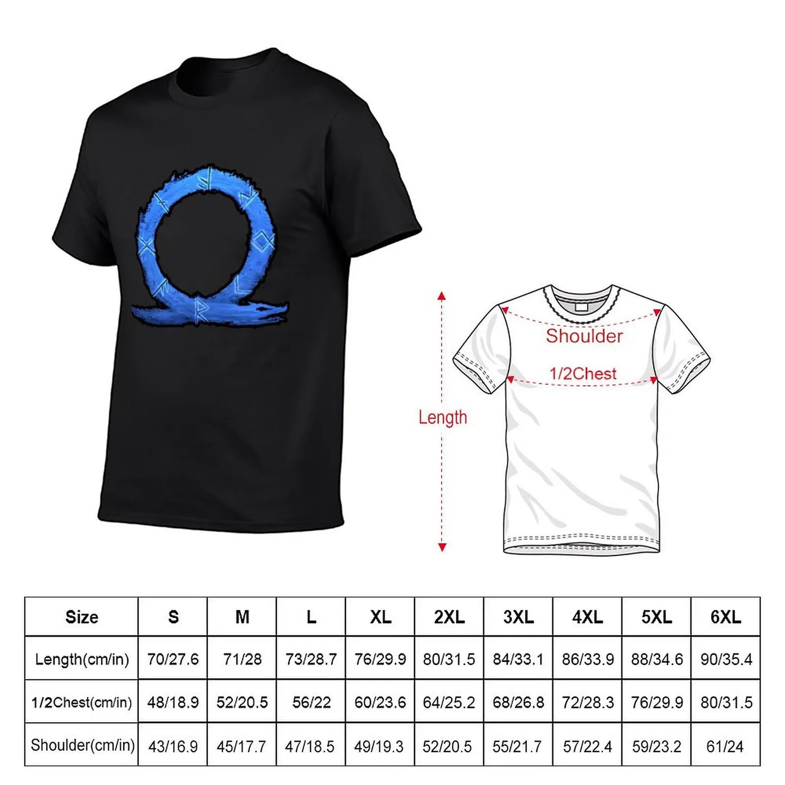 God of War Ragnarok T-Shirt aesthetic clothes boys animal print customs fashion shirts oversized t shirts for men