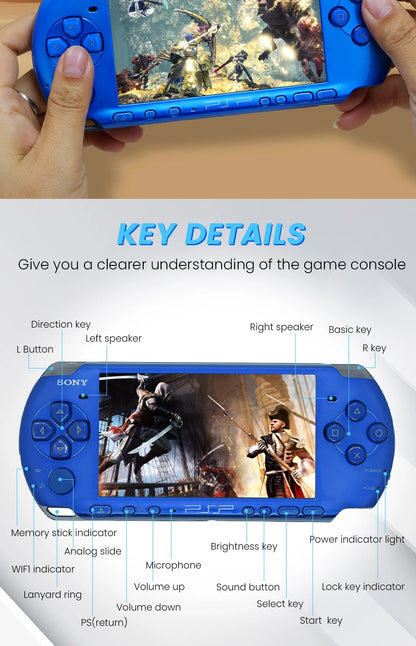 Sony PSP 3000 Handheld Game Console - Special Edition