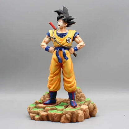 Anime Dragon Ball Dream Sun Goku Figures Somersault Cloud Super Saiyan Standing Collection Statue Peripheral Model Pvc Gift Toy