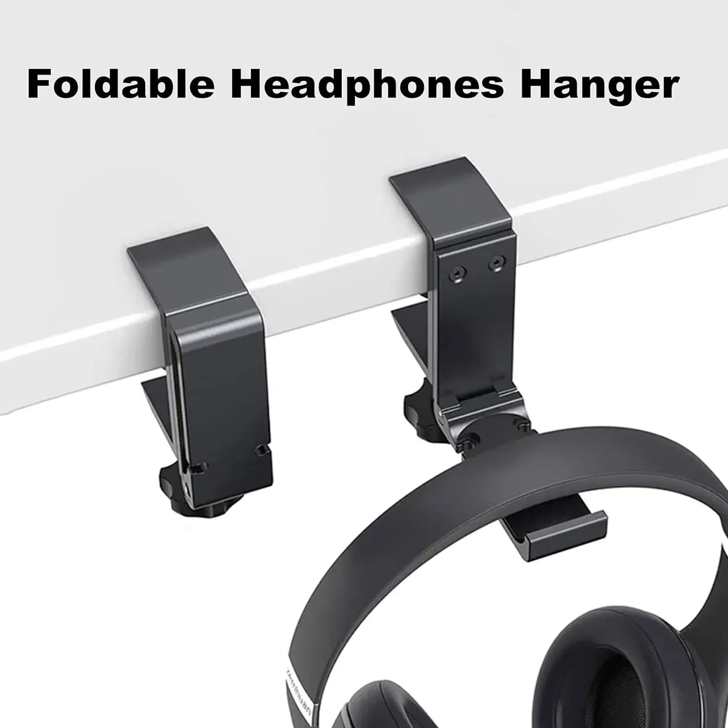 Earphone holder no punching cup holder desktop storage hook holder 360 degree rotating clothes backpack game controller holder