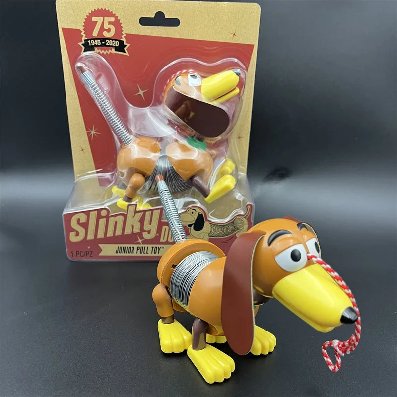 Authentic Disney Pixar Toy Story 4 Elastic Puppy Shepherd Action Doll Handmade Toy Puppy Animal Anime Doll Children's Gift