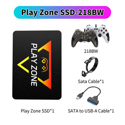 Playzone 1T Gaming SSD With 16191 Retro/AAA Games Game Console For PS5/PS4/PS1/Switch/XBOX/WII/SNES/N64 Game SSD For Windows PC