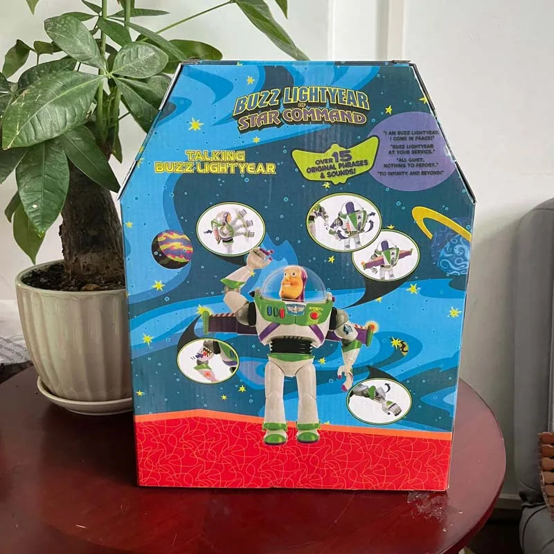 Story 3 4 Talking Woody Jessie Buzz Action Figures Real Cloth Body Doll Model Toys Voice Doll Collection Desk Ornament